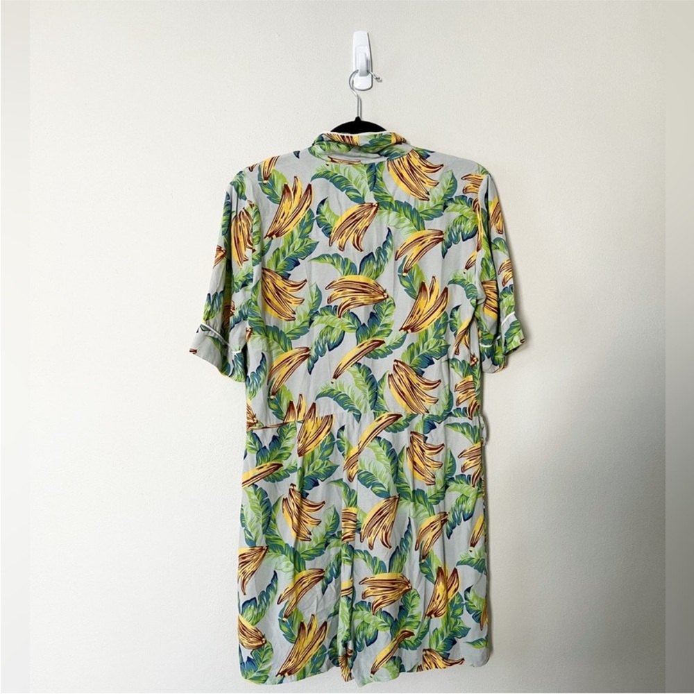 Tropical Banana Print Jumpsuit - Picture 4 of 5